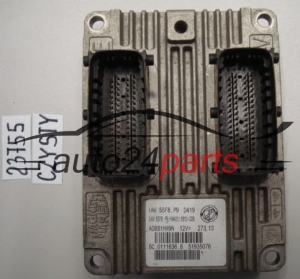 KOMPUTER STEROWNIK SILNIKA FIAT LANCIA 51935076, IAW5SF8.P9, IAW5SF8P9 - 23755 VIRG., 23756 VIRG.