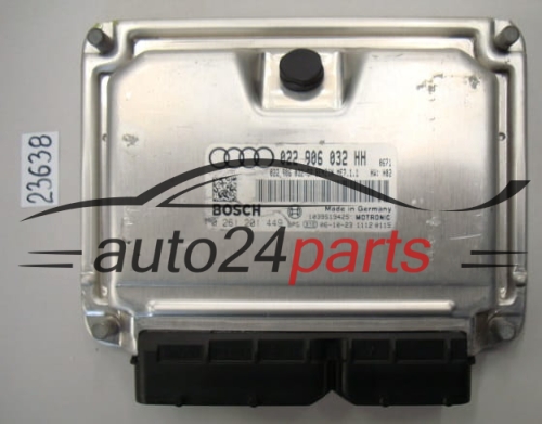 KOMPUTER STEROWNIK SILNIKA AUDI TT 3.2 BOSCH 0 261 201 449, 0261201449, 022 906 032 HH, 022906032HH, ME7.1.1