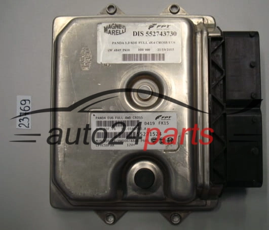 KOMPUTER STEROWNIK SILNIKA FIAT 55271524, MJD9DF.P6, MJD9DFP6