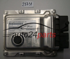 MOTORSTEUERGERÄT ECU STEUERGERÄT FIAT 500 52018615, 9GF.T6, 9GFT6