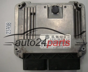 MOTORSTEUERGERÄT ECU STEUERGERÄT VW VOLKSWAGEN TIGUAN BOSCH 0 281 016 517, 0281016517, 03L 906 018 CD, 03L906018CD, EDC17C46