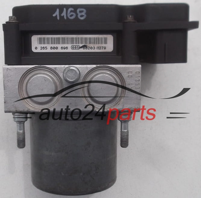 ABS HYDRAULIK-AGGREGAT MIT STEUERGERAET CITROEN JUMPY FIAT SCUDO PEUGEOT EXPERT BOSCH 0 265 232 065,  14 011 098 80, 1401109880, 0 265 800 696, 0265800696