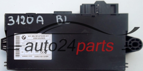 CAS CENTRALITA 3 BMW 6135914722001, 61.35-9147220-01, 61.35 - 9147220 - 01, SIEMENS VDO 5WK4 9513VBR, 5WK49513VBR