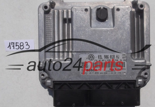 KOMPUTER STEROWNIK SILNIKA VW VOLKSWAGEN SHARAN 2.0 TDI BOSCH 0 281 017 096, 03L 906 018 HJ,  03L 907 309 Q