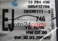 Pantalla multifunción radio OPEL CORSA D JOHNSON CONTROLS 28115451-6,  GM 13 284 430 EJ, 28330111-3