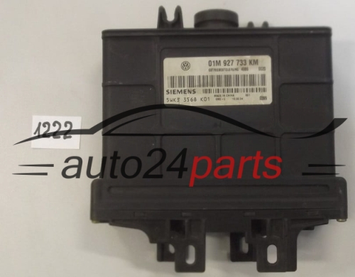 STEROWNIK SKRZYNI AUTOMATYCZNEJ AUDI VW SEAT 01M927733KM, 01M 927 733 KM, SIEMENS 5WK22568, 5WK 3568 K01