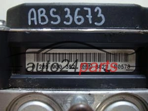 ABS POMPA I STEROWNIK FIAT PANDA BOSCH 0 265 233 365, 0265233365, 51809237, 0265900352