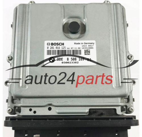 BMW E90 318 2.0 BOSCH 0281016125, 0 281 016 125, DDE 8508169, 8 508 1169