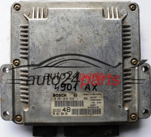MOTORSTEUERGERÄT ECU STEUERGERÄT CITROEN C5 2.2 HDI BOSCH 0281010938, 0 281 010 938, 9646196480, 96 461 964 80, 9640938180 EDC15C2 48