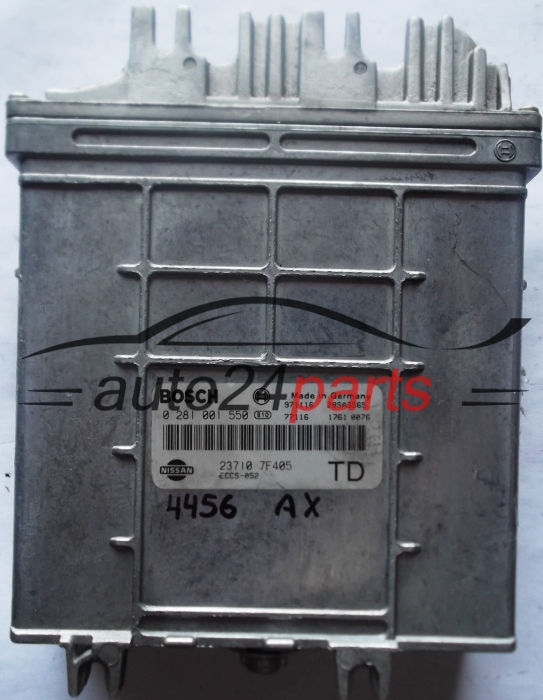 KOMPUTER STEROWNIK SILNIKA NISSAN TERRANO 2.7 TDI BOSCH 0 281 001 550, 0281001550, 23710 7F405, 237107F405 TD