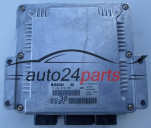 MOTORSTEUERGERÄT ECU STEUERGERÄT  PEUGEOT 2.2 HDI BOSCH 0 281 010 876, 0281010876, 96 442 002 80, 9644200280 