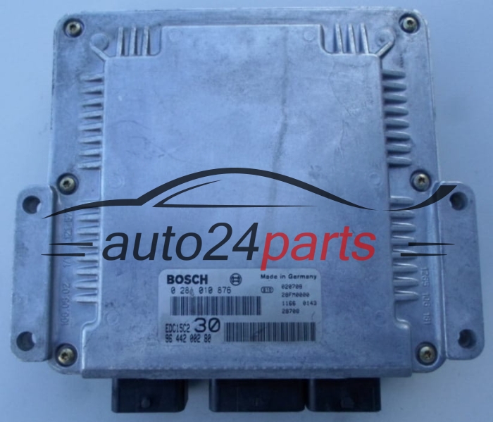 MOTORSTEUERGERÄT ECU STEUERGERÄT  PEUGEOT 2.2 HDI BOSCH 0 281 010 876, 96 442 002 80