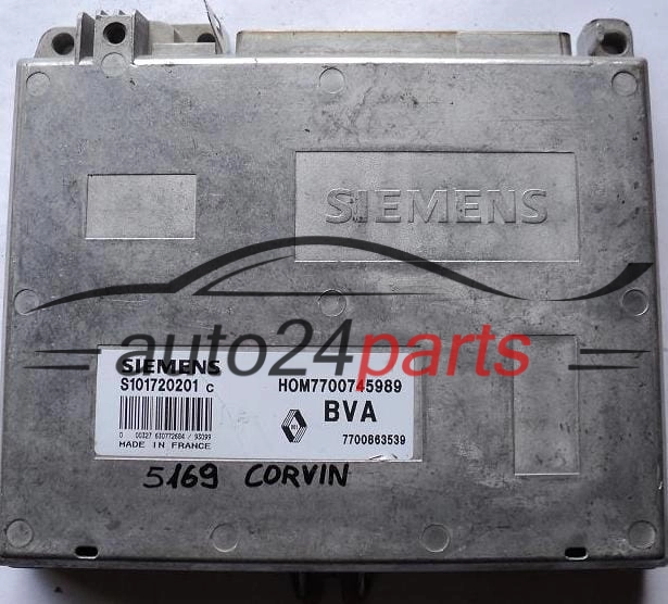 KOMPUTER STEROWNIK SILNIKA RENAULT SAFRANE SIEMENS S101720201 C,  HOM 7700745989