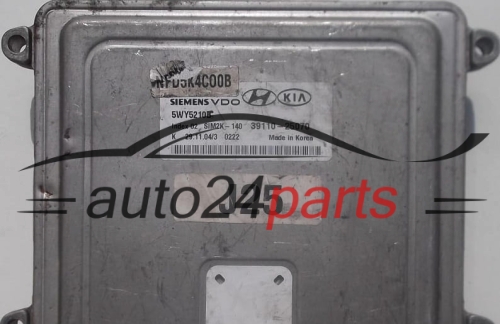 CALCULATEUR MOTEUR HYUNDAI SONATA 2.4 SIEMENS 5WY5210B SIM2K-140 39110-25070, 3911025070
