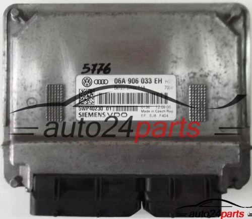  ECU CENTRALITA DE MOTOR AUDI A3 1.6 BSE SIEMENS 5WP40230 01, 06A 906 033 EH, 06A906033EH