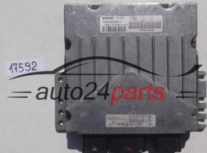 KOMPUTER STEROWNIK SILNIKA CITROEN C5 2.0 HDI SIEMENS 5WS40023F-T, 5WS40023FT, SW 9647166880, HW 9644302380 