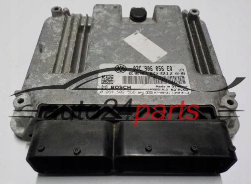 KOMPUTER STEROWNIK SILNIKA VW VOLKSWAGEN BOSCH 0 261 S02 566, 0261S02566, 03C906056EQ, MED9.5.10