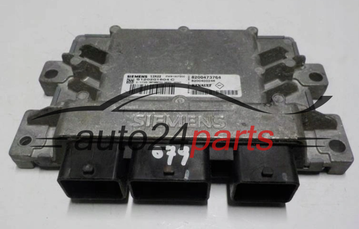 KOMPUTER STEROWNIK SILNIKA RENAULT S120201604C, 8200473764, SIM32