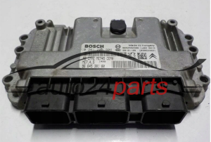 KOMPUTER STEROWNIK SILNIKA CITROEN PEUGEOT BOSCH 0 261 208 906, 0261208906, 9664538180 - 