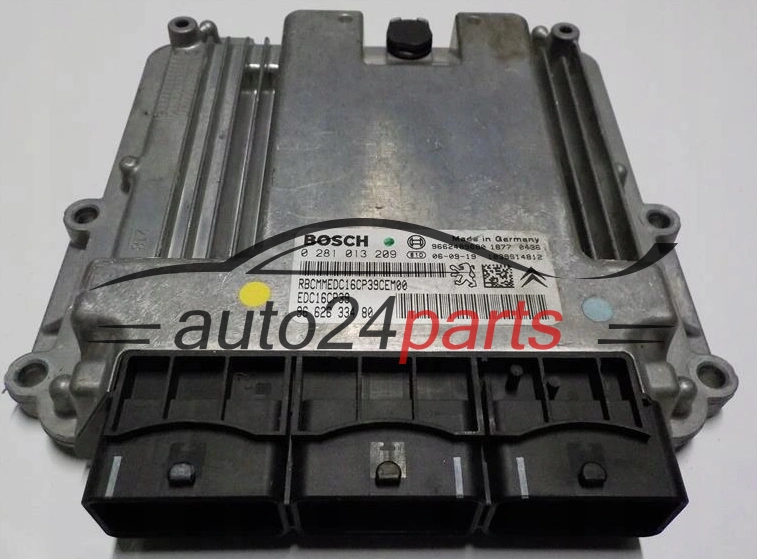 KOMPUTER STEROWNIK SILNIKA PEUGEOT BOSCH 0 281 013 209, 0281013209, 9662633480