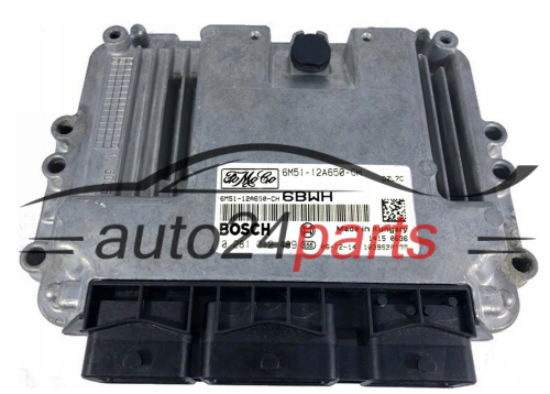 KOMPUTER STEROWNIK SILNIKA FORD BOSCH 0 281 012 489, 0281012489, 6M51-12A650-CH, 6M5112A650CH