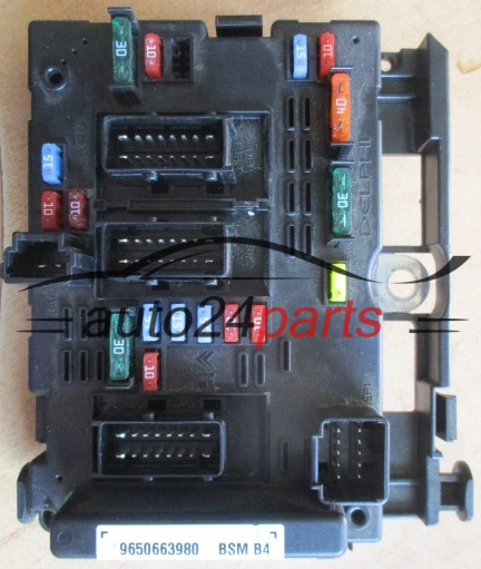 CENTRALKA MODUL BSM CITROEN PEUGEOT 9650663980, BSM B4