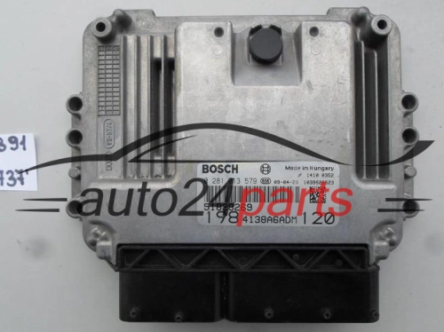KOMPUTER STEROWNIK SILNIKA FIAT BRAVO 1.9 JTD BOSCH 0 281 013 579, 0281013579, 518282269