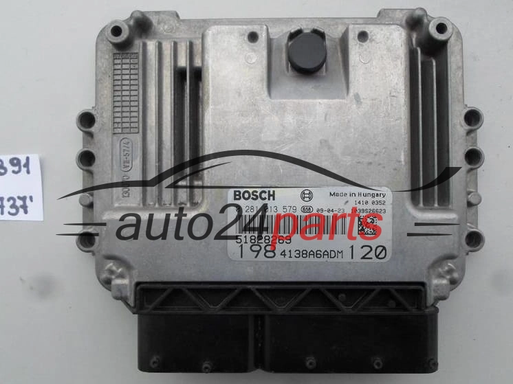 KOMPUTER STEROWNIK SILNIKA FIAT BRAVO 1.9 JTD BOSCH 0 281 013 579, 0281013579, 518282269