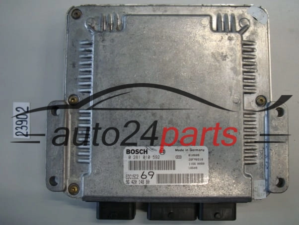 KOMPUTER STEROWNIK SILNIKA PEUGEOT 306 2.0 HDI, BOSCH 0 281 010 592, 0281010592, EDC15C269, 96 420 148 80, 9642014880