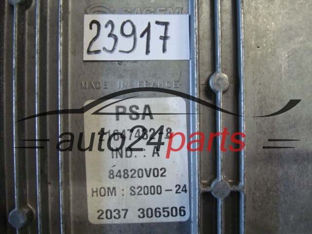 KOMPUTER STEROWNIK SILNIKA CITROEN PEUGEOT 21647432-8, 216474328, 9646185080, 9646989080