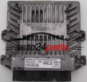 MOTORSTEUERGERÄT ECU STEUERGERÄT FORD FOCUS 3M5A-12A650-HG, 3M5A12A650HG, 5WS40028H-T, 6NLG