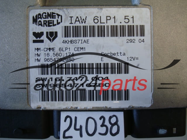 CITROEN PEUGEOT IAW 6LP1.51, IAW6LP151, 9654716780