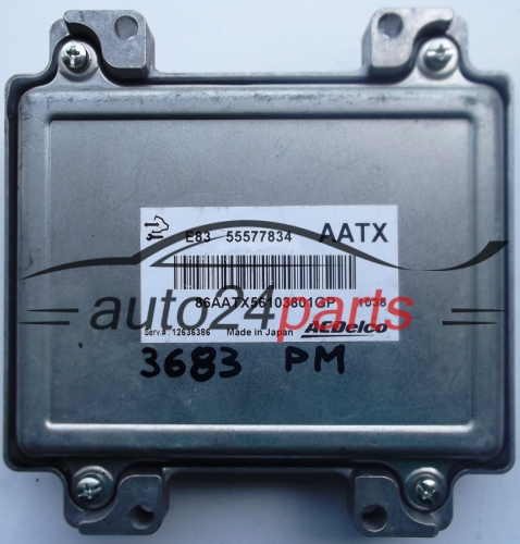 KOMPUTER STEROWNIK SILNIKA OPEL CORSA 1.4 A14XER 55577834 AATX, 12636386