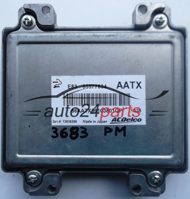 KOMPUTER STEROWNIK SILNIKA OPEL CORSA 1.4 A14XER 55577834 AATX, 12636386