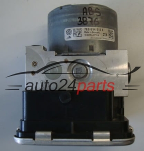 POMPE HYDRAULIQUE ET CALCULATEUR d'ABS VW VOLKSWAGEN 7E0614517L, 10.0220-0774.4, 10022007744, 7E0907379P