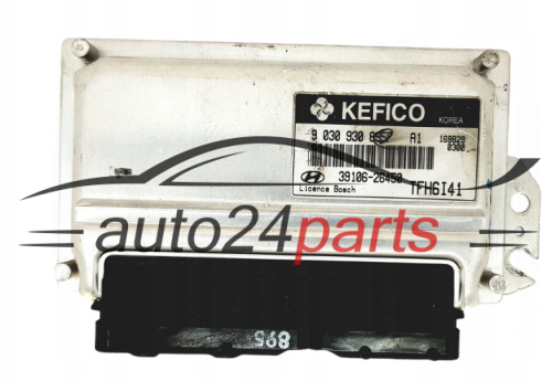 KOMPUTER STEROWNIK SILNIKA HYUNDAI GETZ 1.4, 9 030 930 895F, 9030930895F, 39106-26450, 3910626450, TFH6I42