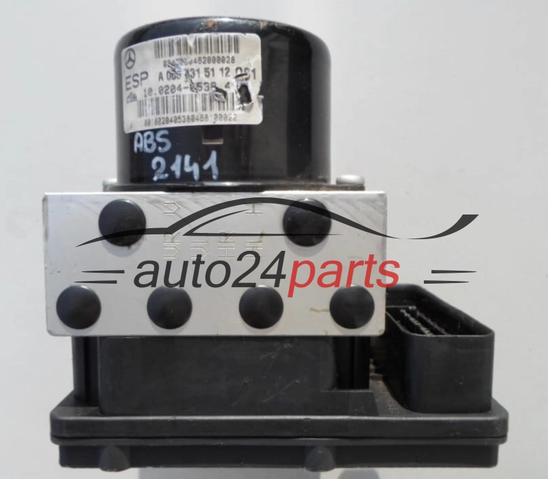 ABS POMPA MERCEDES CLK A 006 431 51 12, A0064315112, 10.0204-0538.4, 10020405384, A0375454732