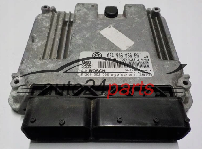 VW VOLKSWAGEN BOSCH 0 261 S02 566, 0261S02566, 03C906056EQ, MED9.5.10