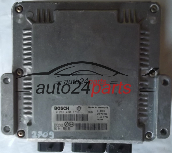 KOMPUTER STEROWNIK SILNIKA PEUGEOT 406 2.0 HDI BOSCH 0281010773 9644199880 EDC15C2 08 - PLUG&PLAY