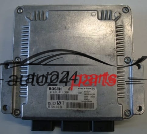 KOMPUTER STEROWNIK SILNIKA PEUGEOT 406 COUPE 2.0 HDI BOSCH 0281011360 9650931680 9640938180 EDC15C2 01 1039F00238 - PLUG&PLAY