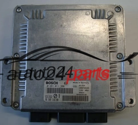KOMPUTER STEROWNIK SILNIKA PEUGEOT 406 COUPE 2.0 HDI BOSCH 0281011360 9650931680 9640938180 EDC15C2 01 1039F00238 - PLUG&PLAY