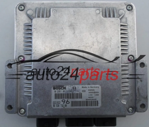KOMPUTER STEROWNIK SILNIKA PEUGEOT 307 2.0 HDI BOSCH 0281011341, 0 281 011 341, 9653873280, 96 538 732 80, EDC15C2 96 - PLUG&PLAY