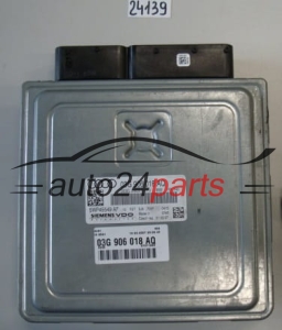 ECU CENTRALITA DE MOTOR AUDI A4 2.0 TDI SIEMENS VDO 5WP45549 AF, 5WP45549AF, 03G 906 018 AQ, 03G906018AQ, SIMOS PPD1.3