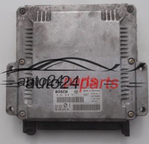 MOTORSTEUERGERÄT ECU STEUERGERÄT PEUGEOT 206 2.0 HDI BOSCH 0 281 010 767, 0281010767, 96 435 249 80, 9643524980, EDC15C2 - PLUG&PLAY