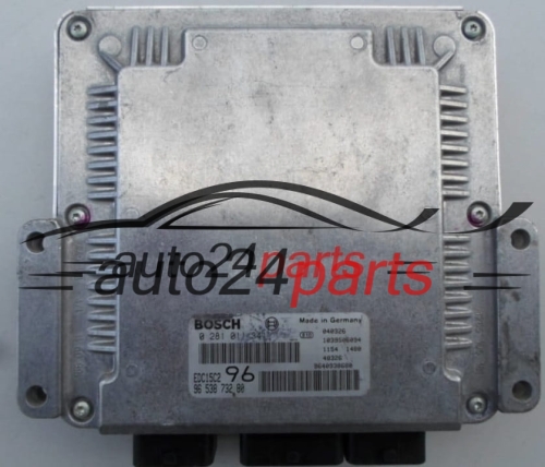 PEUGEOT 307 2.0 HDI BOSCH 0281011341, 0 281 011 341, 9653873280, 96 538 732 80, EDC15C2 96 - PLUG&PLAY