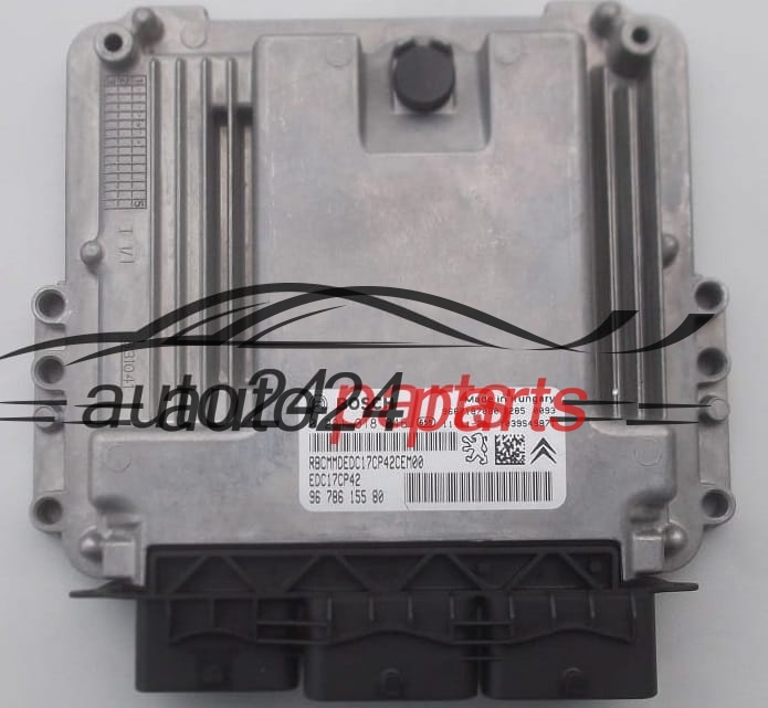 KOMPUTER STEROWNIK SILNIKA PEUGEOT 508 2.2 HDI BOSCH 0 281 018 046, 0281018046, 96 786 155 80, 9678615580, EDC17CP42 - PLUG&PLAY
