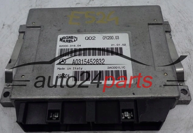 STEROWNIK SKRZYNI AUTOMATYCZNEJ MERCEDES BENZ A0315452832, CFC200.03, CFC20003