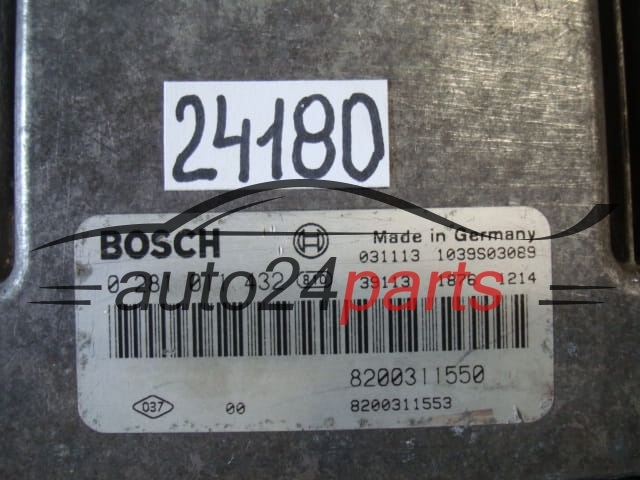 KOMPUTER STEROWNIK SILNIKA RENAULT MASTER 2.5 DCI BOSCH 0 281 011 432, 0281011432, 8200311550, 8200311553