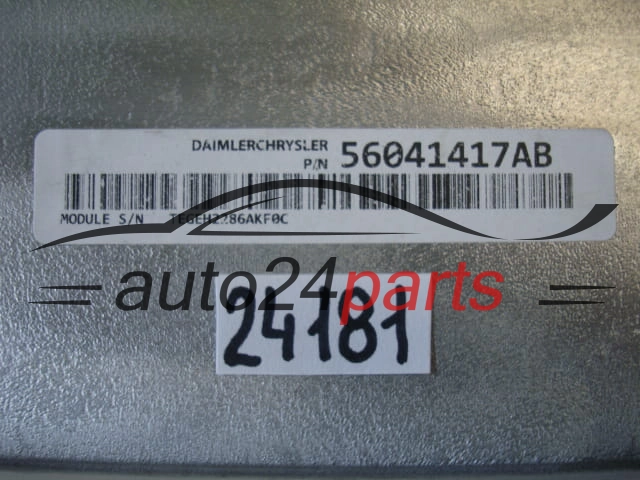 KOMPUTER STEROWNIK SILNIKA JEEP GRAND CHEROKEE CHRYSLER 56041417AB