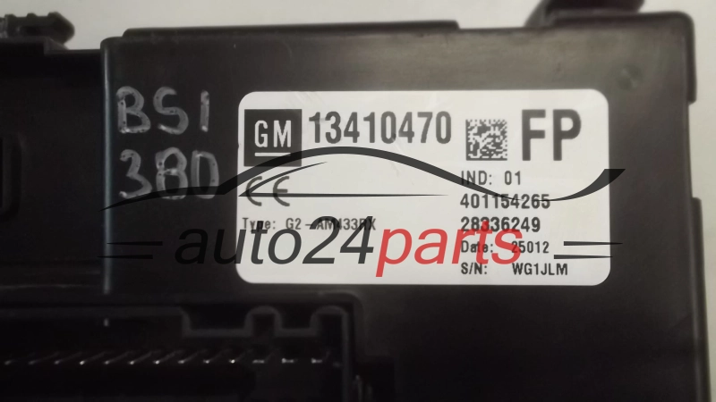 CENTRALKA MODUL BSI OPEL MERIVA B 13410470 FP, 13410470FP